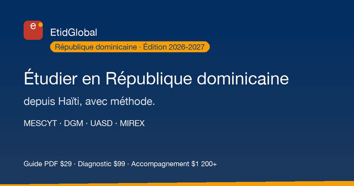Couverture du guide République dominicaine 2026-2027